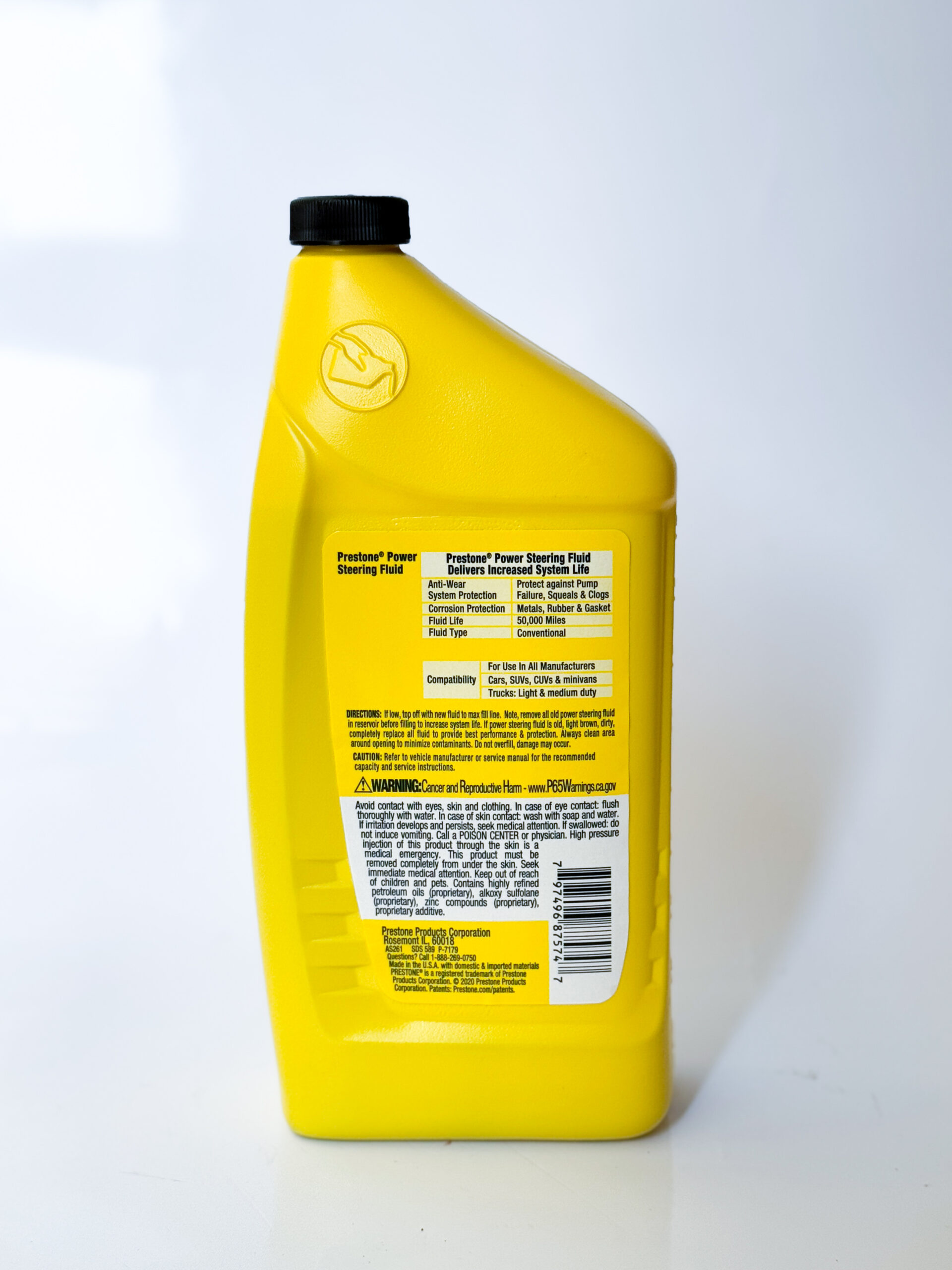 Prestone Power Steering Fluid 3 Prestone Power Steering Fluid - Image 2