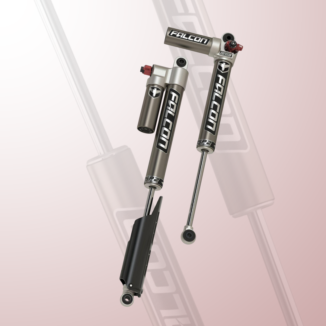 Falcon sp2 3.3 FAST ADJUST PIGGYBACK shock KIT ( 2 - 4.5” LIFT ) 2 Falcon sp2 3.3 FAST ADJUST PIGGYBACK shock KIT ( 2 - 4.5” LIFT )