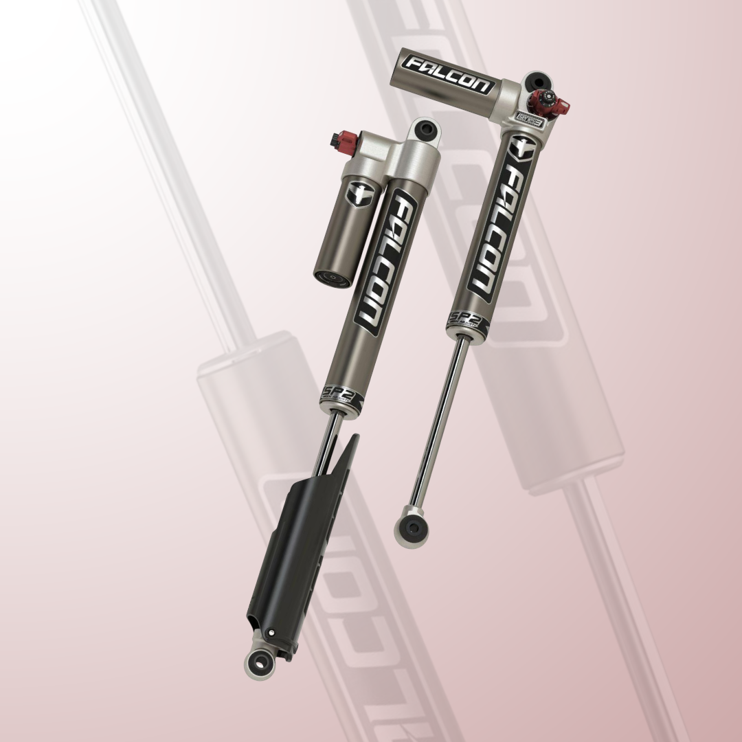 Falcon sp2 3.3 FAST ADJUST PIGGYBACKshock KIT ( 2- 4.5” LIFT ) 2 Falcon sp2 3.3 FAST ADJUST PIGGYBACKshock KIT ( 2- 4.5” LIFT )