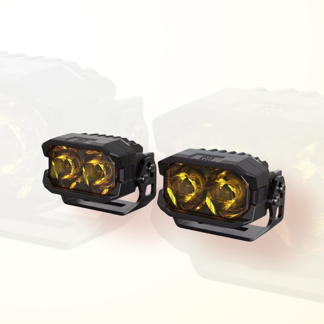 2BANGER LED PODS-HXB SPOT BEAM NCS WIDE BEAM (YELLOW) 1 2BANGER LED PODS-HXB SPOT BEAM NCS WIDE BEAM (YELLOW)