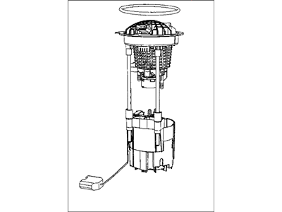 Genuine Mopar 68197307AA Fuel Pump Module/Level Unit For Ram Models 6 68197307AA