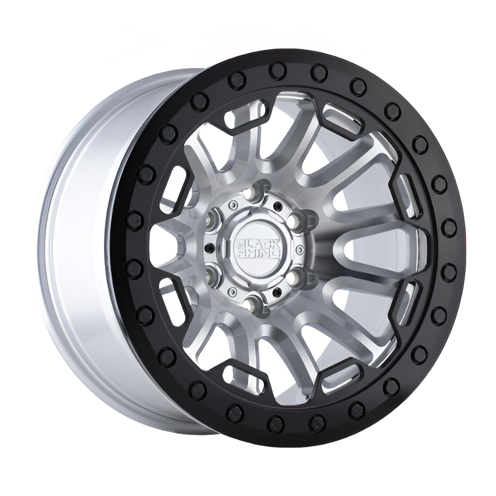 Black Rhino OURAY Beadlock 1785URY – 17×8.5 | ET0 Offset | 112.1 CB | Silver w/ Machined Face 2 1785URY