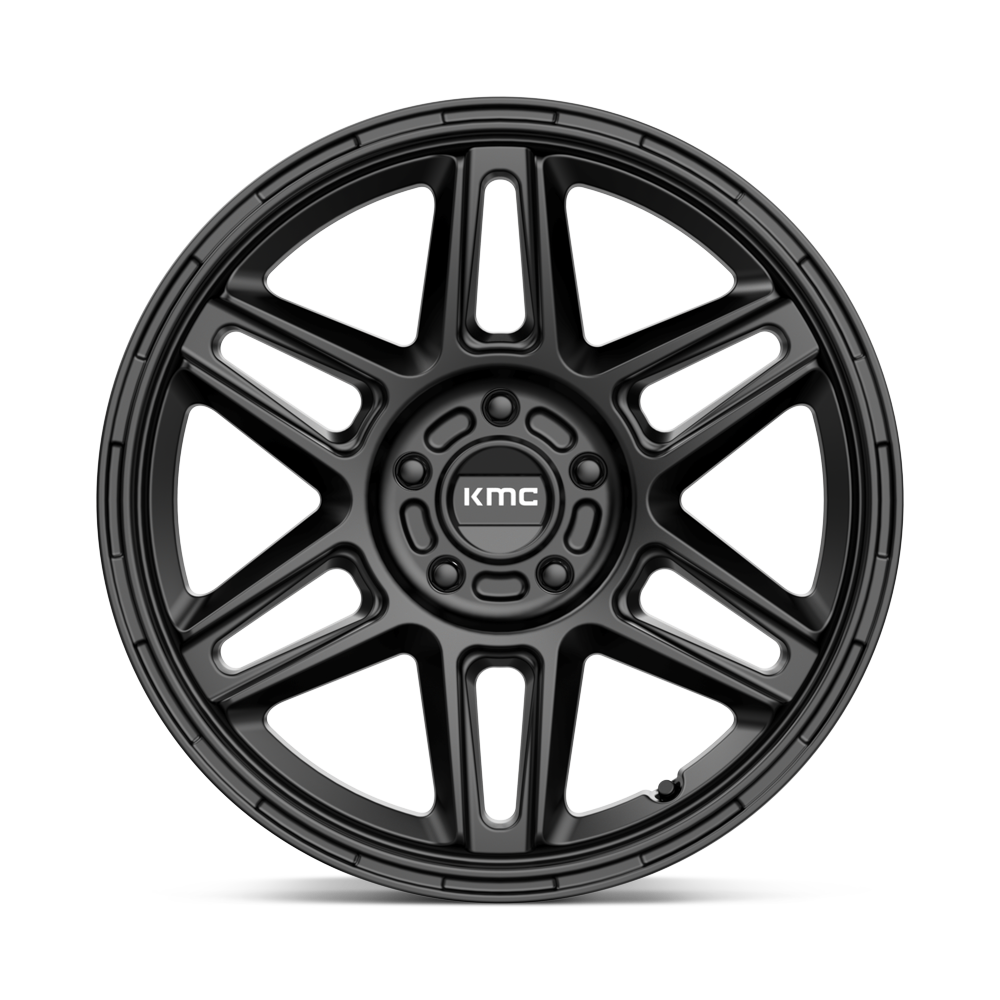 KMC KM716 NOMAD Satin Black | 17x8 | 5x108 | ET38 | 1800 lbs Load 4 KM71678045738