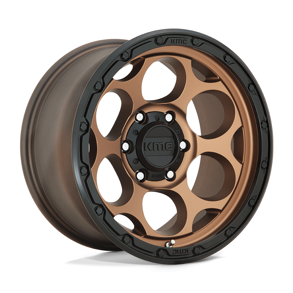 KMC KM541 Dirty Harry 17×8.5 – ET0 | Matte Bronze w/ Black Lip | 2500 lbs Load 2 KM54178550600