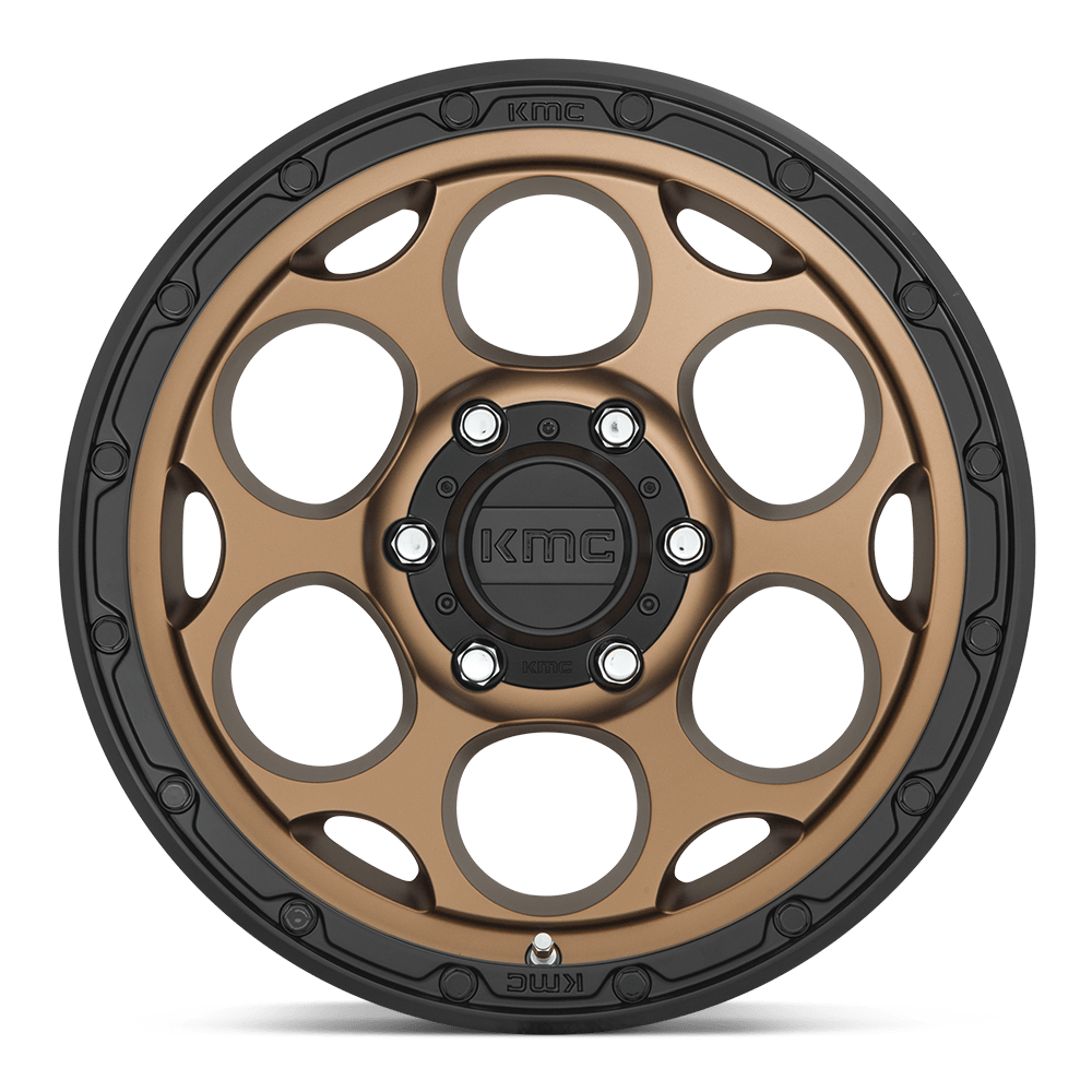 KMC KM541 Dirty Harry 17×8.5 – ET0 | Matte Bronze w/ Black Lip | 2500 lbs Load 4 KM54178550600