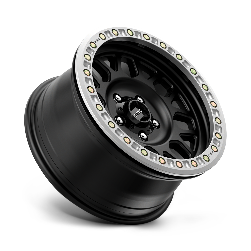KMC KM234 GRENADE DESERT BEADLOCK 20×9 – ET-12 | Satin Black | 2500 lbs Load 3 KM23429050712N