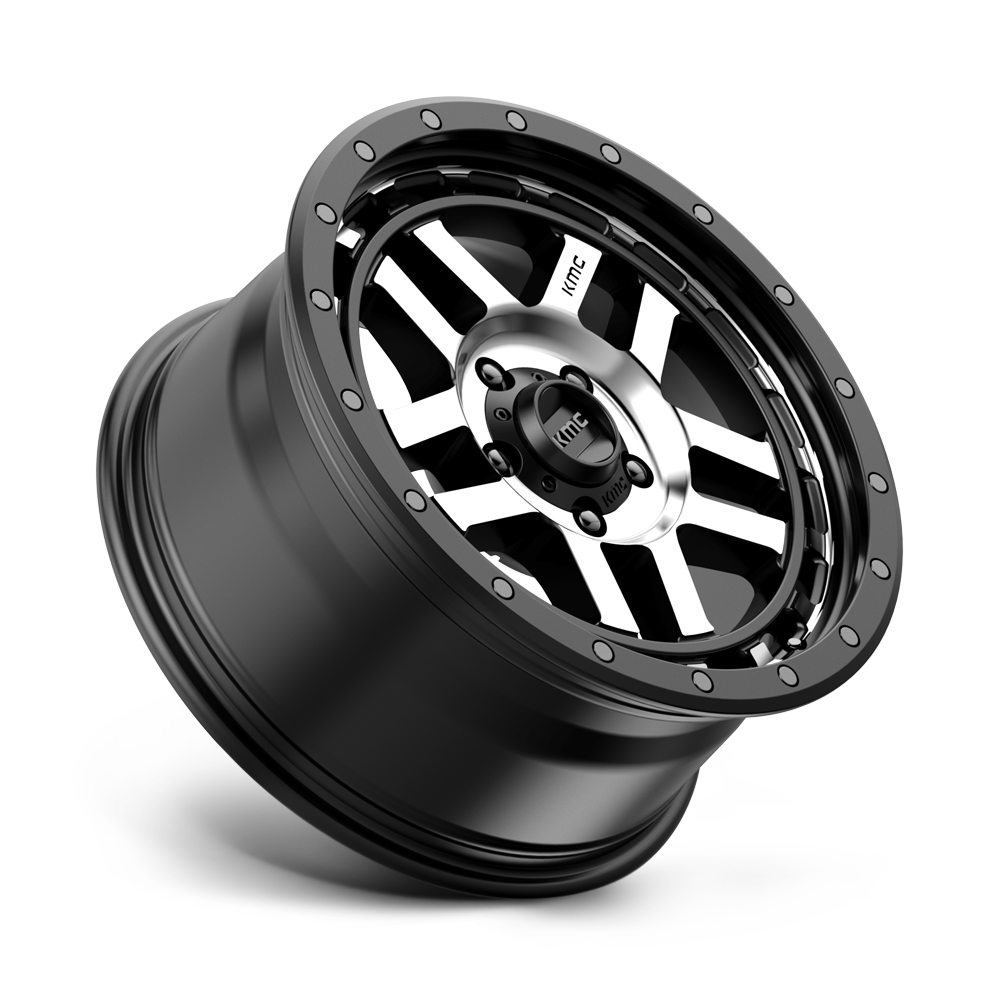 KMC KM540 Recon 17×8.5 – ET18 | Satin Black Machined | 2500 lbs Load 3 KM54078568518