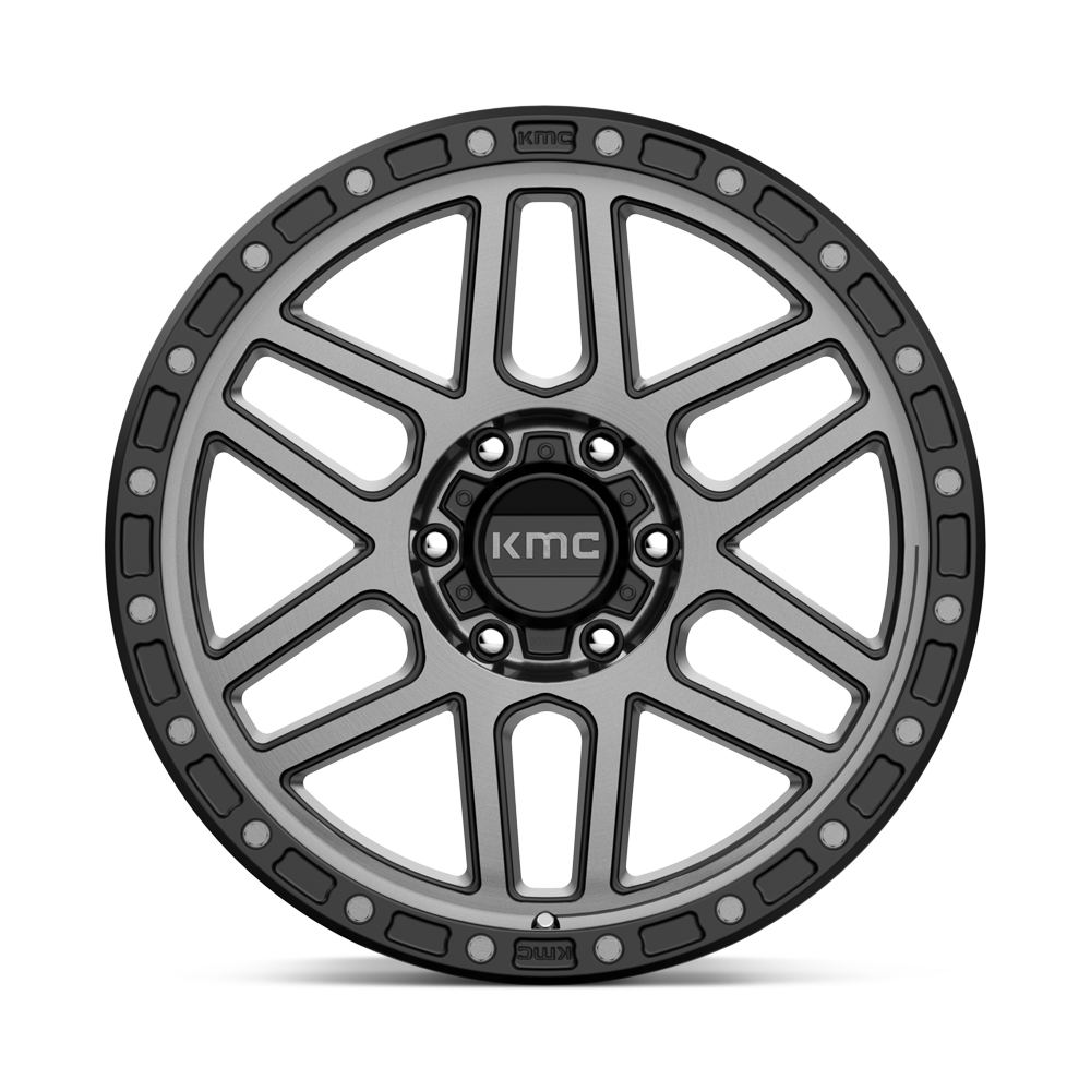 KMC KM544 Mesa 17×8.5 – ET0 | Satin Black w/ Gray Tint | 2500 lbs Load 4 KM54478550400
