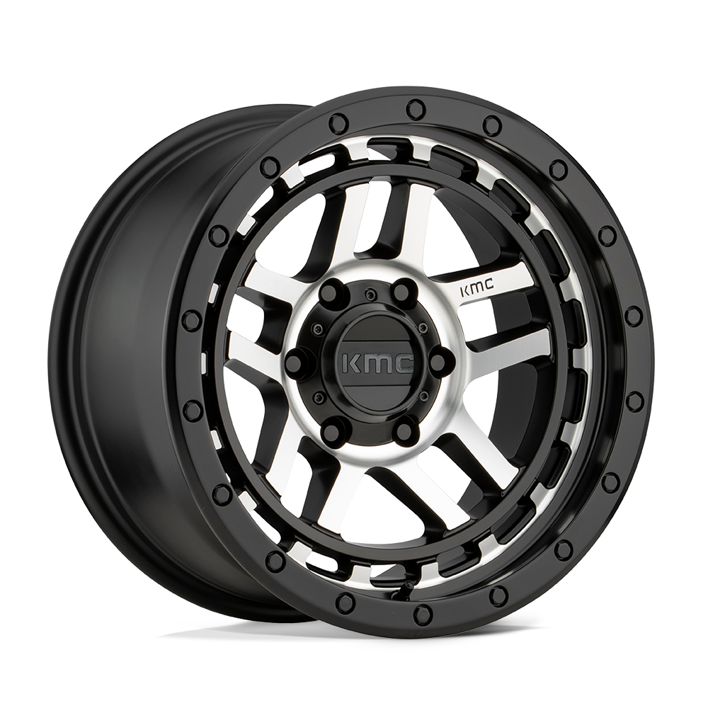 KMC KM540 Recon 17×8.5 – ET18 | Satin Black Machined | 2500 lbs Load 2 KM54078568518