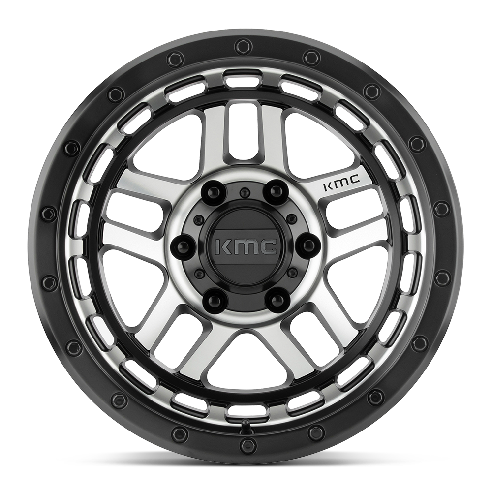 KMC KM540 Recon 17×8.5 – ET18 | Satin Black Machined | 2500 lbs Load 4 KM54078568518