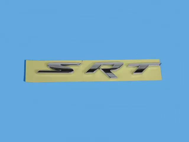 Genuine Mopar 68200498AB SRT Nameplate For Chrysler, Dodge & Jeep Models 3 68200498AB