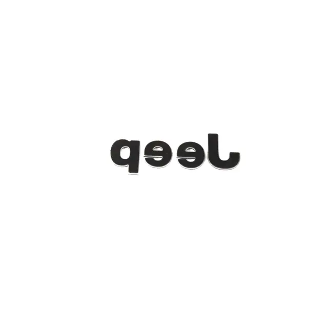 Genuine Mopar 68185492AB Nameplate For Jeep Models 4 68185492AB