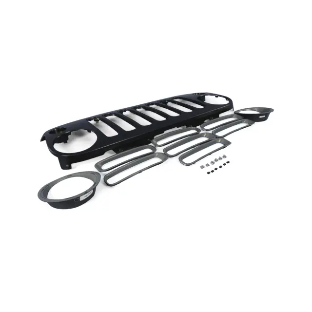 Genuine Mopar 68240419AB Radiator Grille For Jeep Models 5 68240419AB