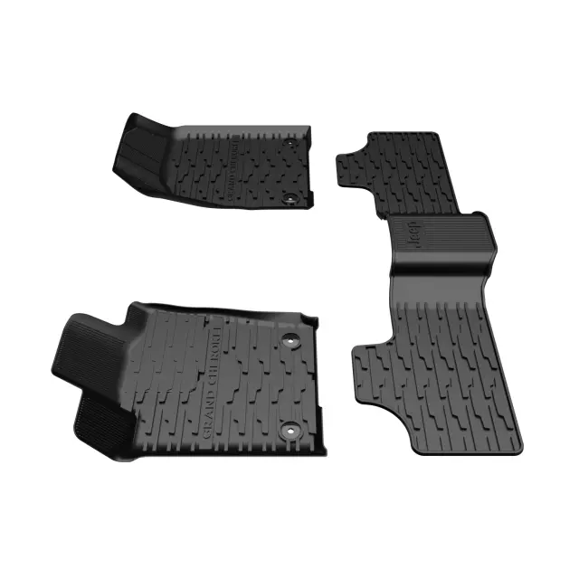 Genuine Mopar 82213686 All-Weather Floor Mats for Jeep Models 3 82213686