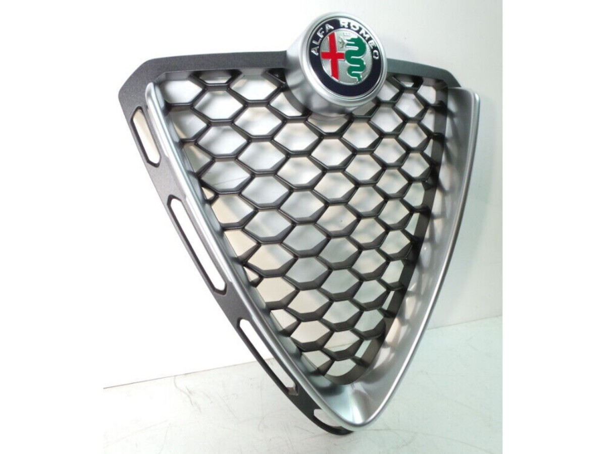 Genuine Mopar 6MF14UDMAA Replacement Grille with Silver Surround For Alfa Romeo Models 3 6MF14UDMAA