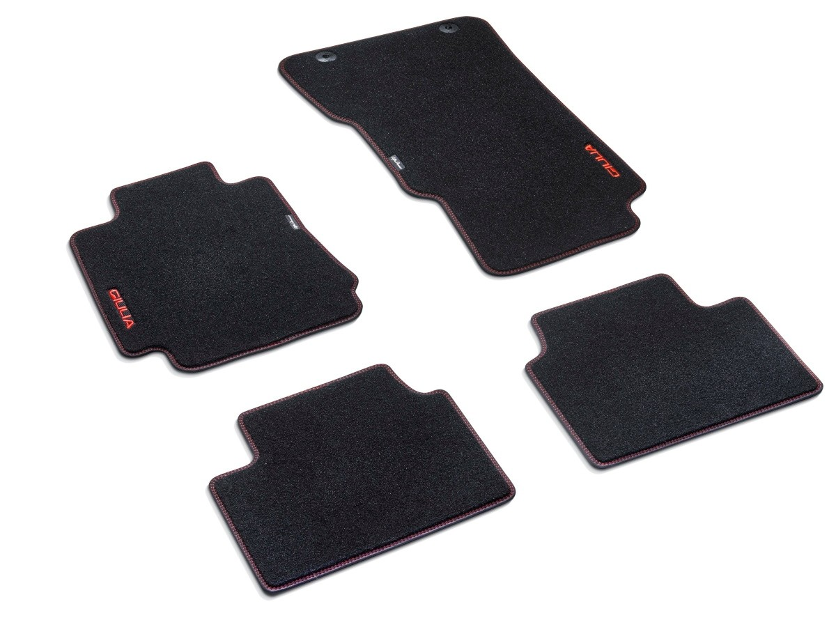 Genuine Alfa Romeo 82215982AA Carpeted Floor Mats 2 82215982AA