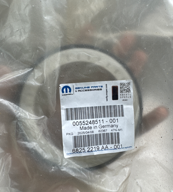 Genuine Mopar 68252219AA Engine Crankshaft Seal For Alfa Romeo Models 2 68252219AA