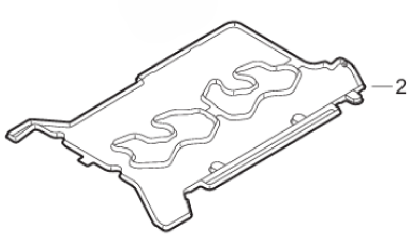Genuine GAC 10030371570000 Cylinder Head Shield Sealing Ring 2 10030371570000