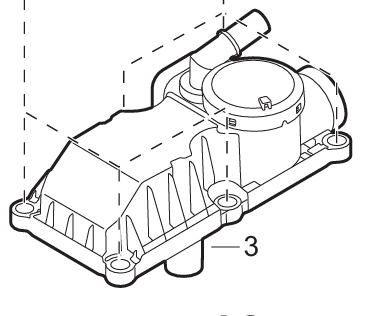 Genuine GAC 10090181040000 Oil-Gas Separator Body 2 10090181040000