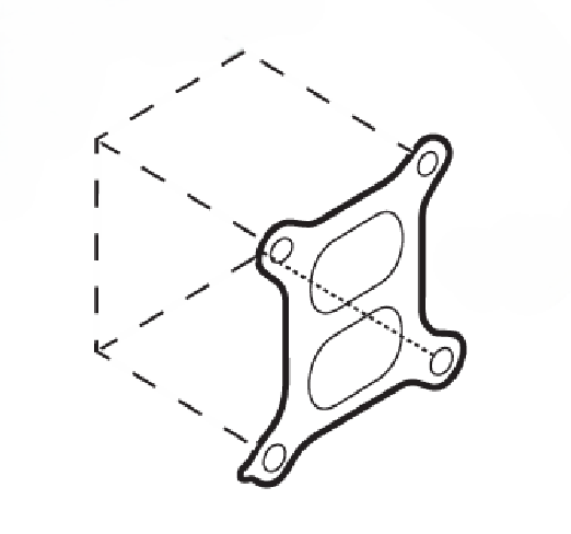 Genuine GAC 10100381570000 Vortex End Inlet Gasket 2 10100381570000