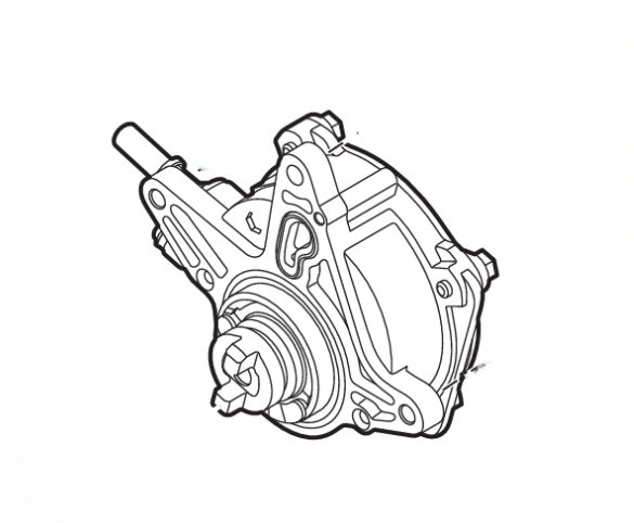 Genuine GAC 3560003DSV0000 Mechanical Vacuum Pump 2 3560003DSV0000