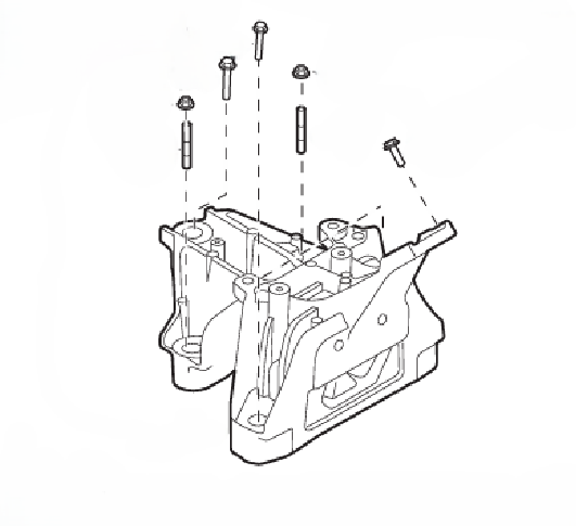 Genuine GAC 2420003DSV0100 Left-Hand Engine Mount Assembly (LH) 2 2420003DSV0100