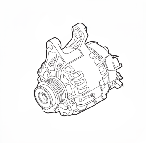 Genuine GAC 8210003BSV0300 Alternator 2 8210003BSV0300