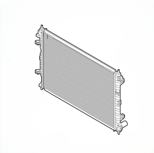 Genuine GAC 2310004DSV0000 Radiator Assembly 2 2310004DSV0000