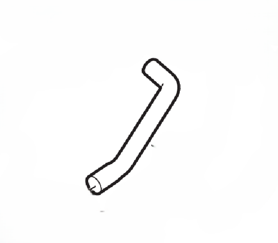 Genuine GAC 2330029DSV0000 Radiator Outlet Hose No. 1 1 2330029DSV0000