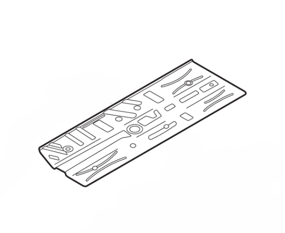 Genuine GAC 4020162DSV0000A00 Front Floor Panel Right-Hand 1 4020162DSV0000A00