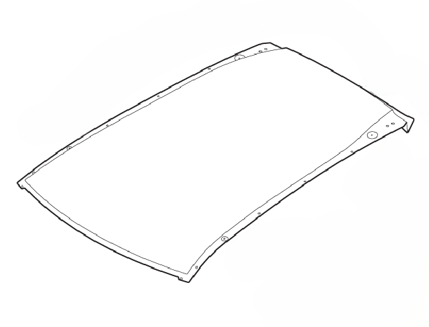 Genuine GAC 4130004DSV0000A00 Roof Panel 1 4130004DSV0000A00