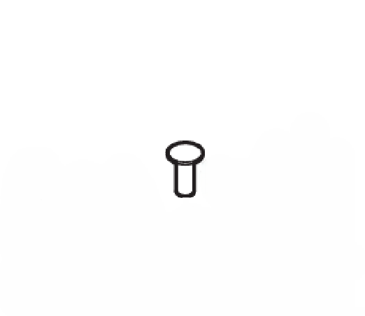 Genuine GAC 4130005BAD0000 Roof Moulding Pin 1 4130005BAD0000