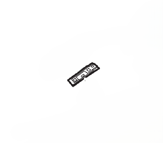 Genuine GAC 7130152DSV0000M10 Right Front Top Cover Decorative Strip Installation Bracket Assembly 1 7130152DSV0000M10